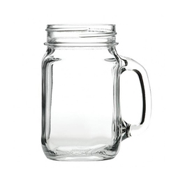Drinking Jar Handled Clear 47CL