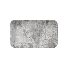 Dudson Makers Collection Urban Organic Coupe Rectangle Platter Grey 13 3/4x6 1/4"