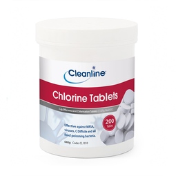 Cleanline Chlorine Tablets 200 Tablet
