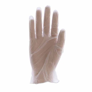 Vinyl Powder Free Glove Clear Small Case 10