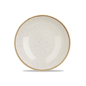 Stonecast Evolve Coupe Plate Barley White 8.67"