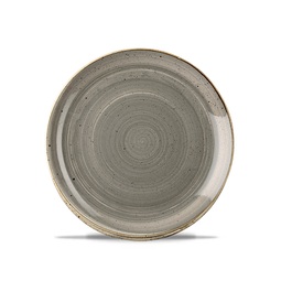 Stonecast Evolve Coupe Plate Grey 11.25"