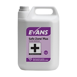 Evans Vanodine Safe Zone Plus Virucidal Disinfectant 5 Litre