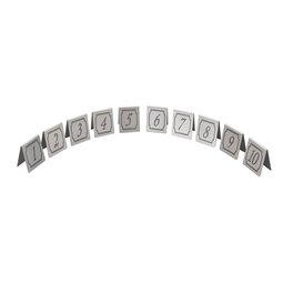 Stainless Steel Table Numbers 1-10