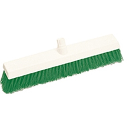 Hard Hygiene Broom Green 12"