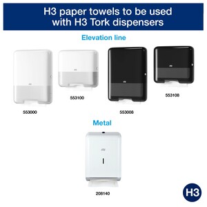 Tork Soft Singlefold Hand Towels H3 White 250 Sheet