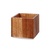 Wood Buffet Cube - Small 4.8" Op Stk 4
