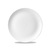 White Evolve Coupe Plate 6.5"