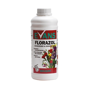 Evans Vanodine Florazol Bouquet Concentrated Deodoriser 1 Litre