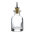 Round Dash Bottle & Pourer Clear 11.5CL