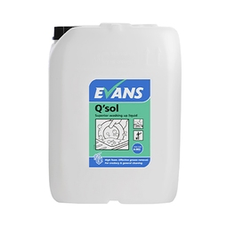 Evans Vanodine Q Sol High Strength Detergent 20 Litre