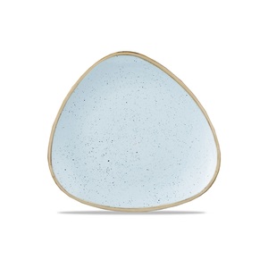 Stonecast Lotus Plate Duck Egg Blue 12"