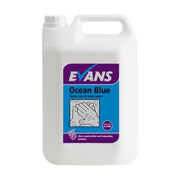 Evans Vanodine Ocean Blue Hand, Hair & Body Wash 5 Litre