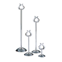 Table Number Stand Stainless Steel 20CM