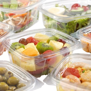 Good 2 Go Hinged Lid Salad Container 750CC