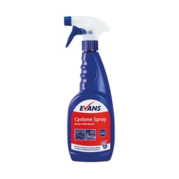 Evans Vanodine Cyclone Spray with Bleach 750ML