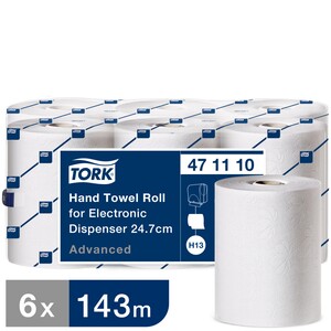 Tork Paper Towel Roll H13 2Ply White 143M