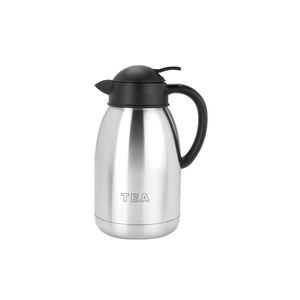 Vacuum Decanter Etched 'TEA' Stainless Steel 1.9 Litre