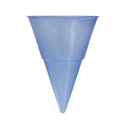 Plastic Cone Cup Blue 11.8CL