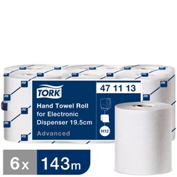 Tork Paper Towel Roll White H12 143M