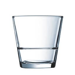Stack Up Old Fashioned Glass Clear 21CL