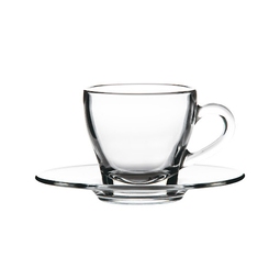 Ischia Espresso Glass Clear 8CL