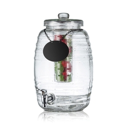 Beehive Glass Beverage Dispenser 9.5 Litre
