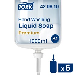 Tork Fragrance-Free Hand Washing Liquid Soap S1/S11 1000ML