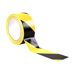 Hazard Tape Black & Yellow