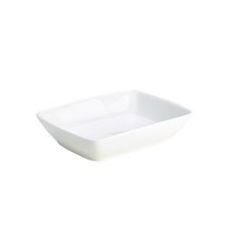 GenWare Porcelain Rectangular Dish White 25.4x13.5CM