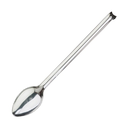 Serving Spoon Hooked Steel 10x7CM