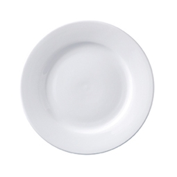 Superwhite Winged Plate 17CM Pack 12