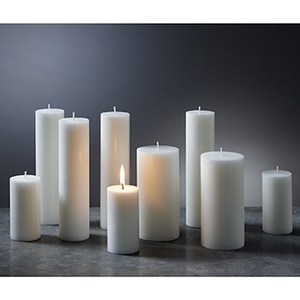 Pillar Candle White 60 Hour