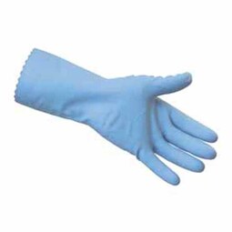 Household Rubber Glove Blue Medium