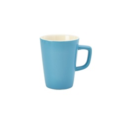 Porcelain Latte Mug Matt Blue 34CL 12OZ