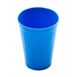 Fluted Polycarbonate Tumbler Blue 220ML