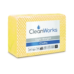 CleanWorks Lightweight Hygiene Cloth Yellow
