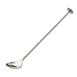 Stainless Steel Bar Spoon with Masher 11"