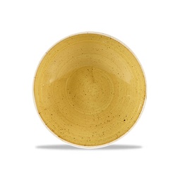 Stonecast Evolve Coupe Bowl Mustard 9.75"