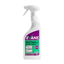 Evans Vanodine Final Touch Washroom Cleaner Sanitiser 750ML (Case 6)