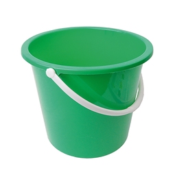 Round Bucket Green 10 Litre  