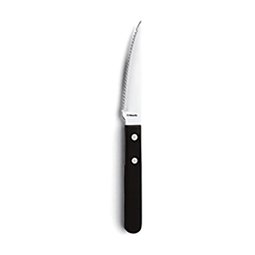 Steak Knive Black Handle