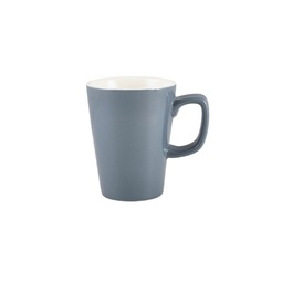 Porcelain Latte Mug Matt Grey 34CL 12OZ