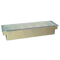 Compartment Bar Condiment Holder 6 Section