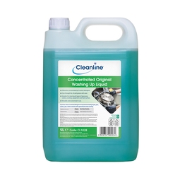 Cleanline Concentrated Original Washing Up Liquid 5 Litre