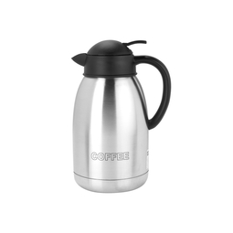 Vacuum Decanter Etched  'COFFEE' Stainless Steel 1.9 Litre