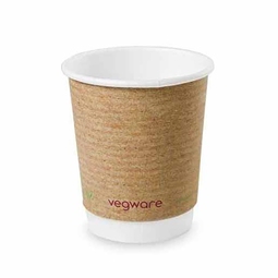 Double Wall Kraft Cup Brown 8OZ