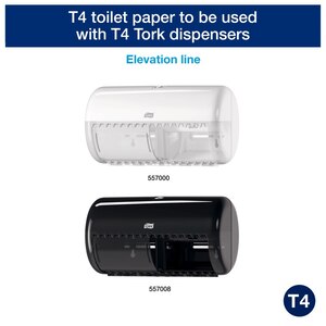 Tork Conventional Toilet Paper Roll T4 White 35.2M