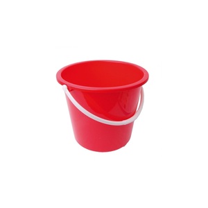 Round General Cleaning Bucket Red 10 Litre